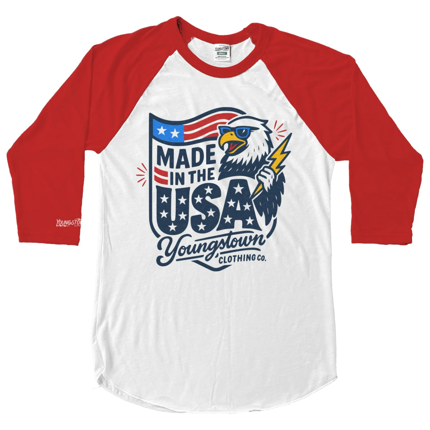 Made in the USA Baseball Tee
