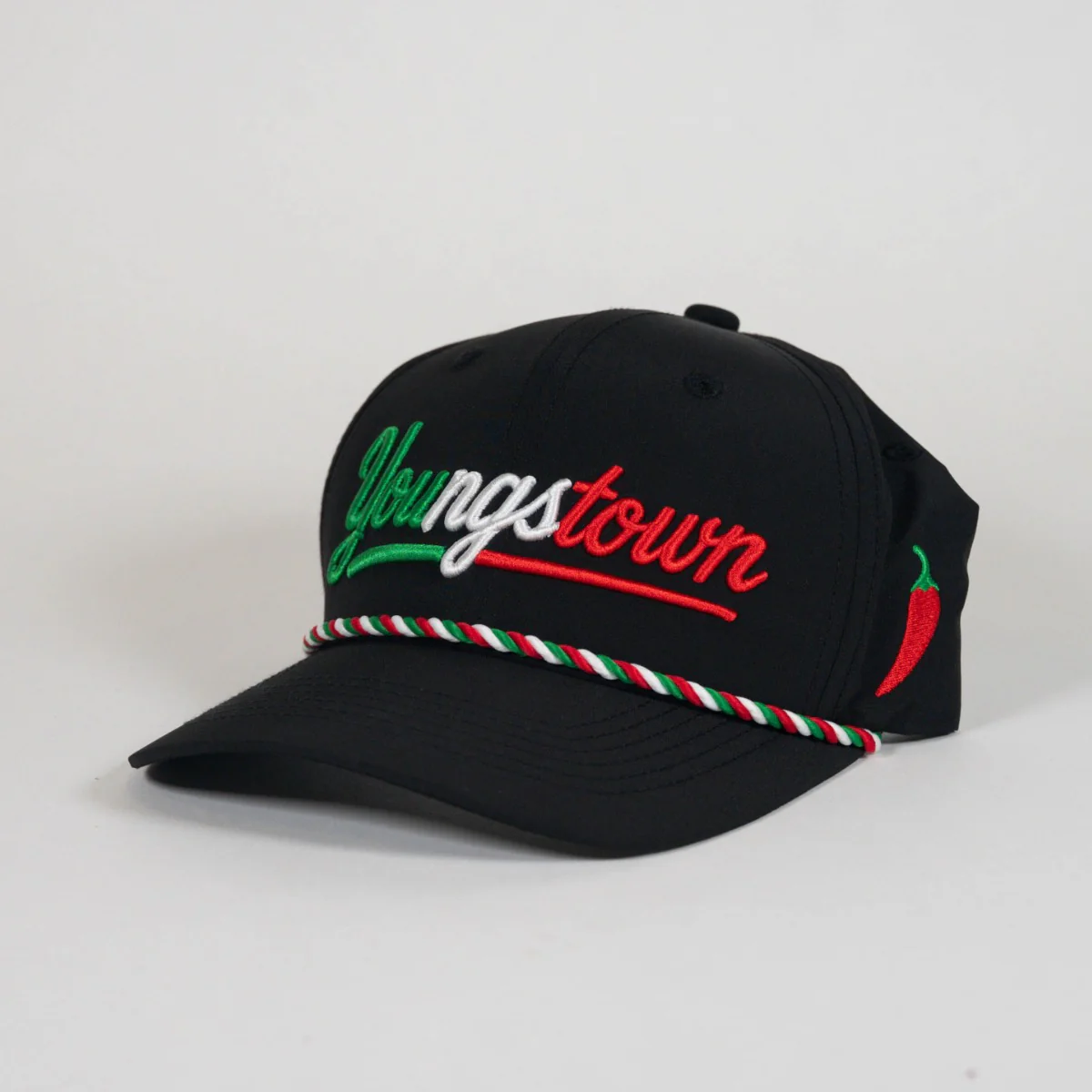 Yongstown Italian Script Vintage Snapback - Image 2