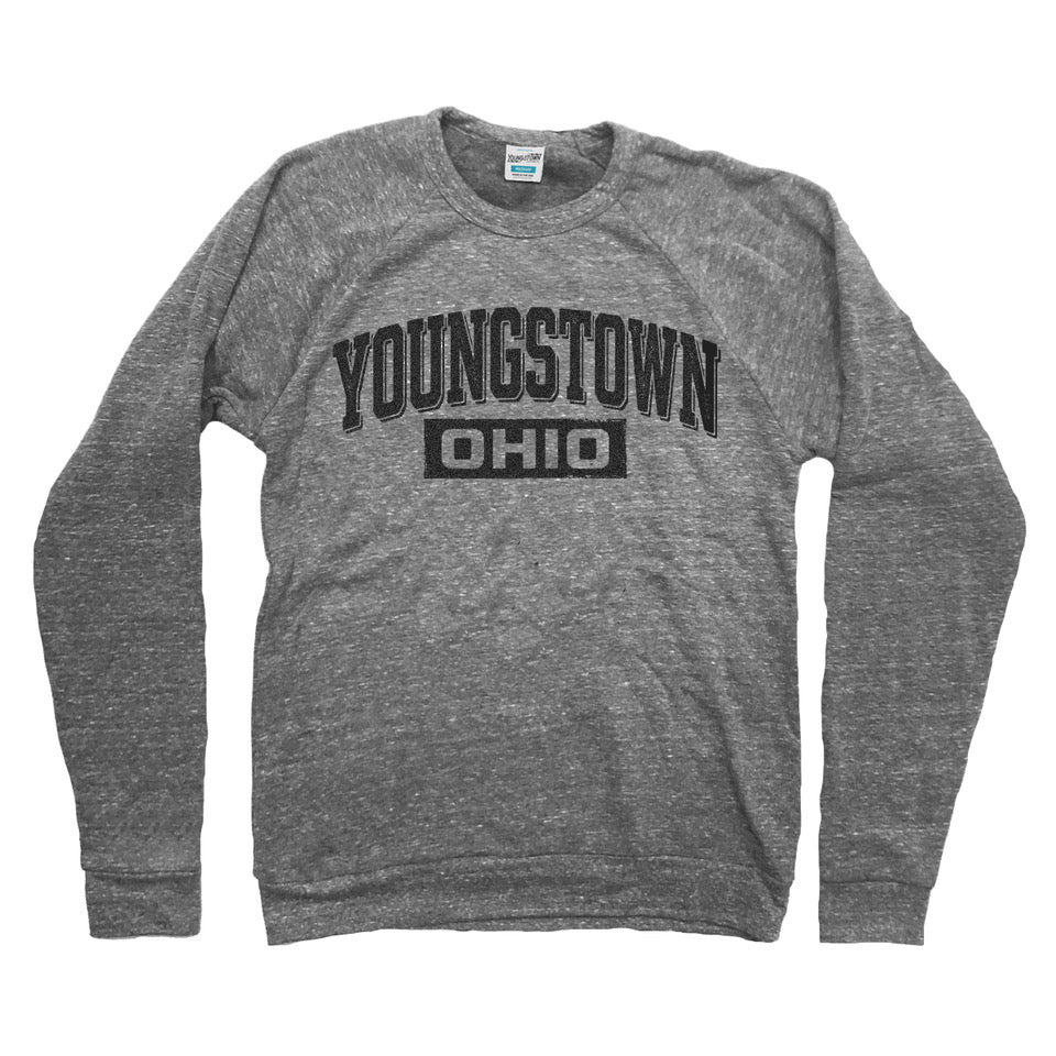 Youngstown Ohio Stencil Crewneck - Image 2