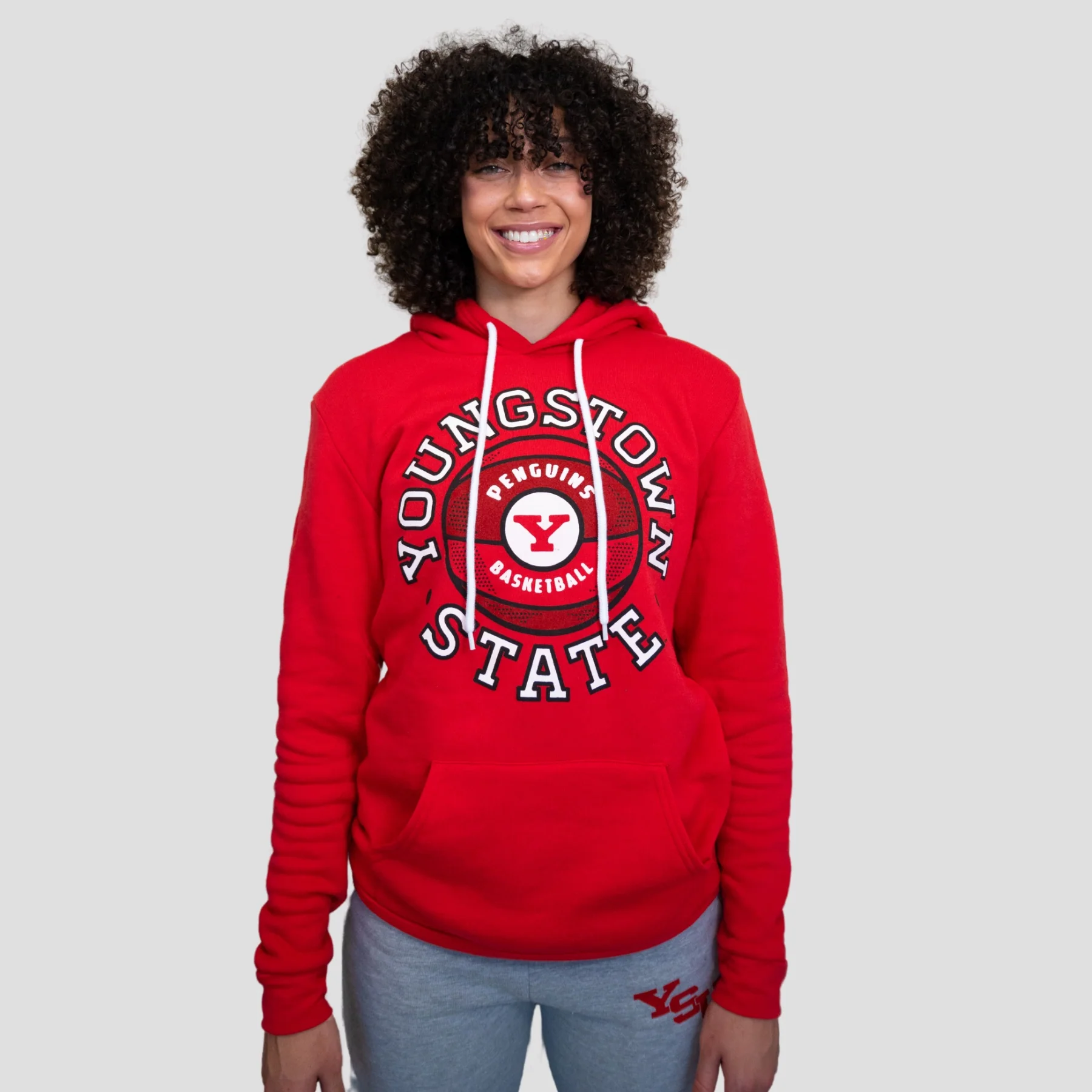 Youngstown State Penguins Basketball Hoodie - Image 2