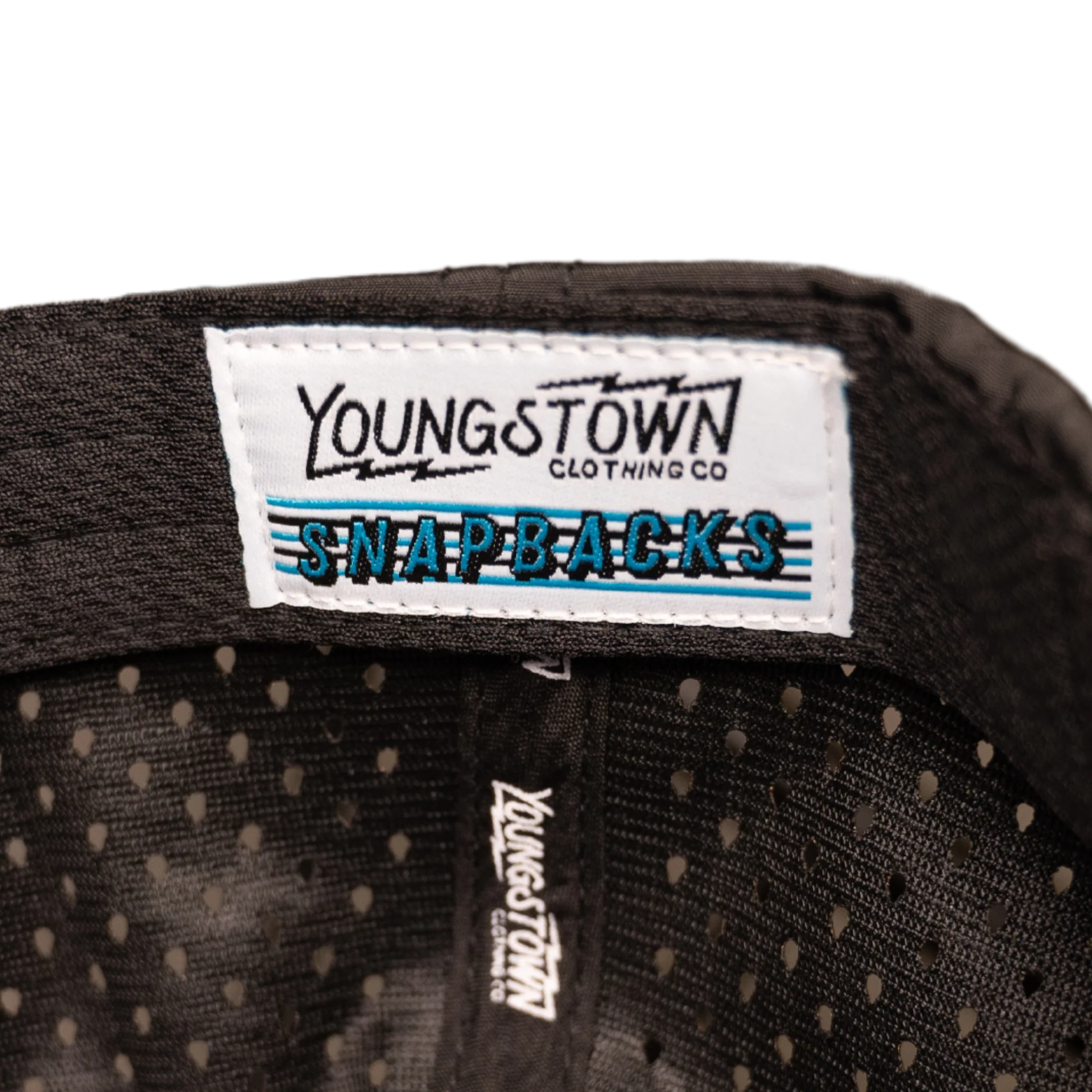 YSU Block Y Performance Snapback Hat (Black) - Image 3
